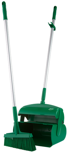 DUSTPAN SET 370mm Closable GREEN