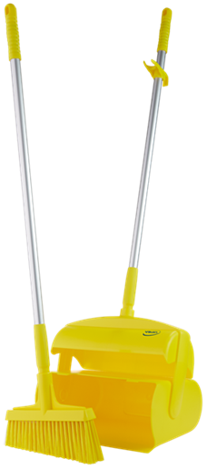 DUSTPAN SET 370mm Closable YELLOW