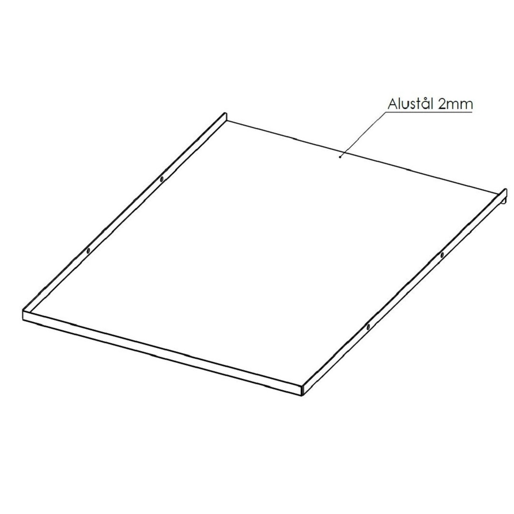 LOCK 50x70 3 sidor upp OptiShield®