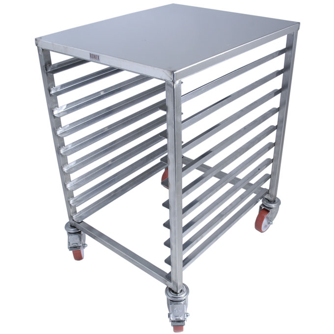 TABLE TROLLEY GN1/1 9-rung 