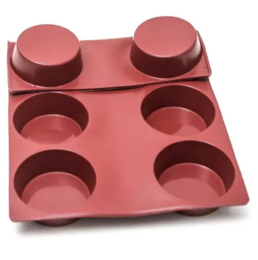 SILICONE MAT 40x60 ROUND 8pcs ø132mm