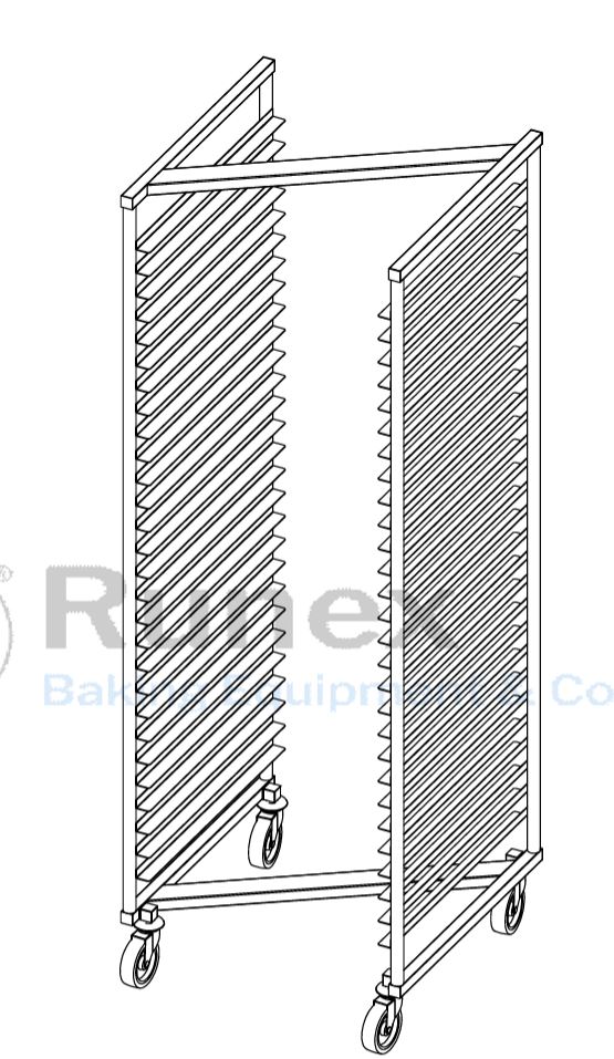 LAGERSTICK 55x59 28-gejder Z-typ ø25mm **OUTLET**