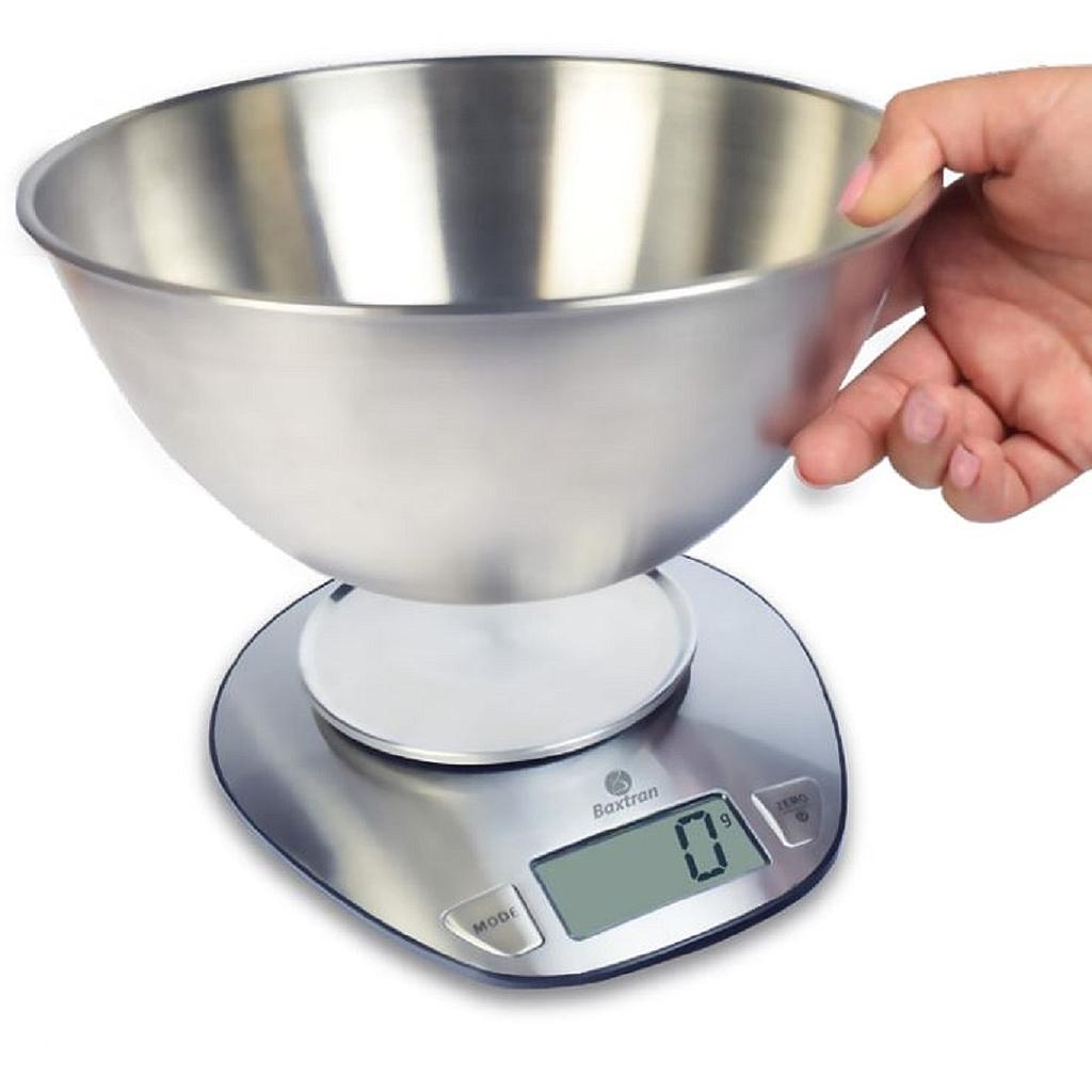 SCALE 5kg/1g Baxtran Weighbowl Ø205x95mm