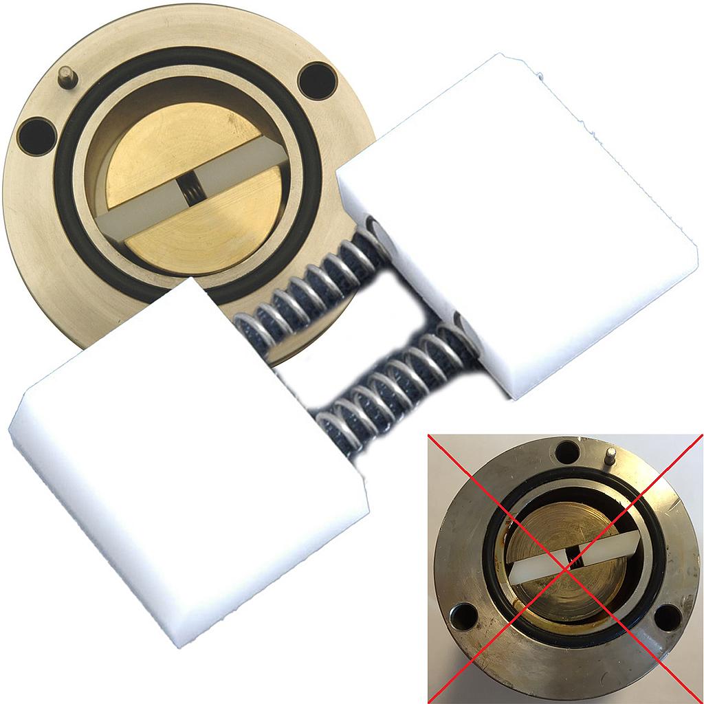 SLIDER PLATE to Mussana PUMP