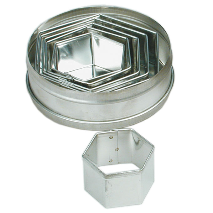 CUTTER HEXAGON 6-set