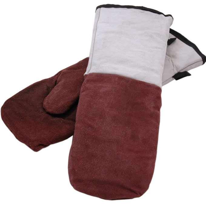 BAKING MITTEN LONG SUEDE
