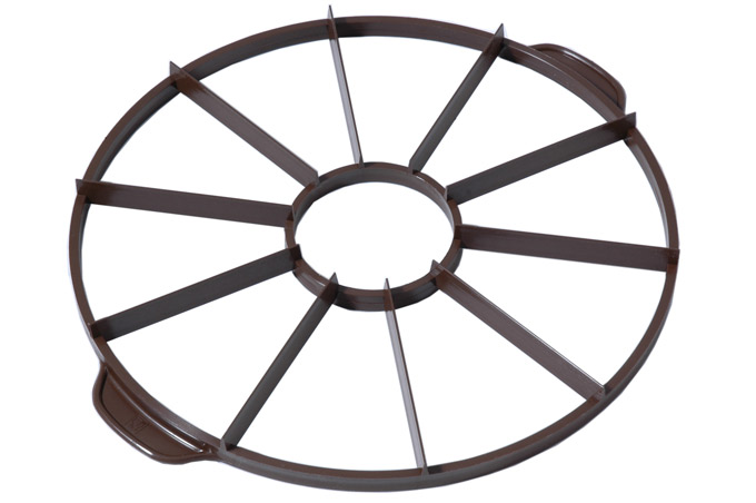 LAGKAGEDELER ø265mm 10-biter Plast 