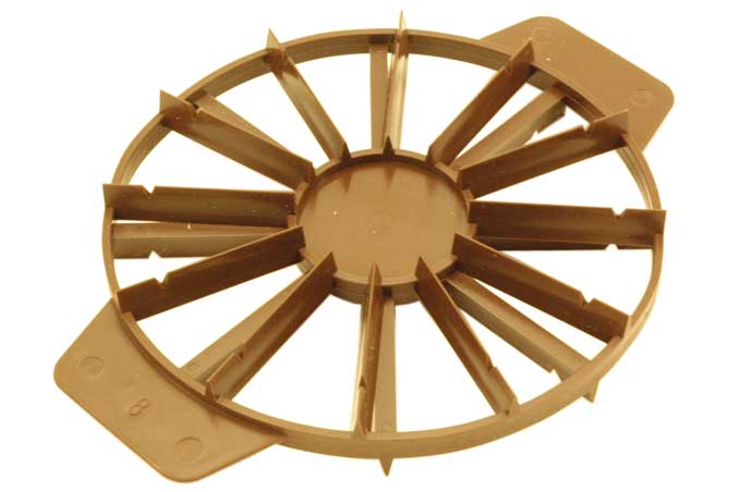KAKEDELER ø180mm 8/12-biter Plast 