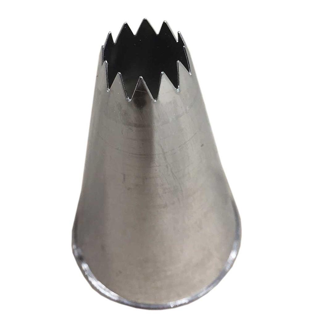 PIPING BAG NOZZLE ÉCLAIR STAR ø12mm
