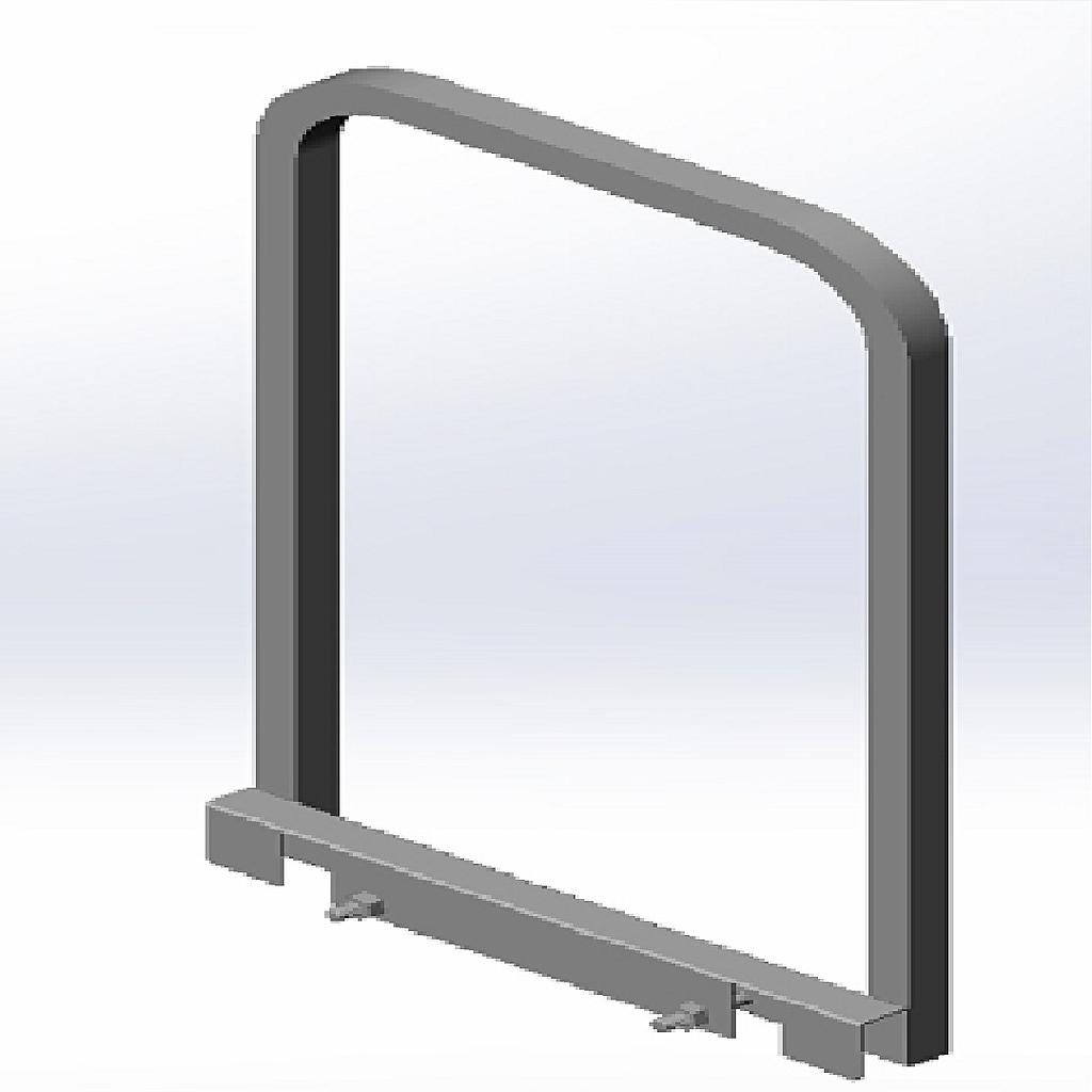 PLATESTOPP 690mm til PLATEVOGN