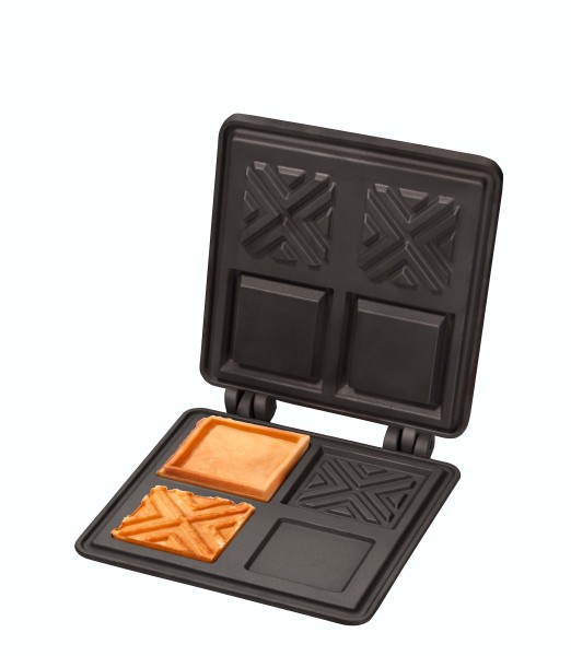 STEKEPLATE X-VAFFEL 2 fyllte vaffel 'Thermocook'