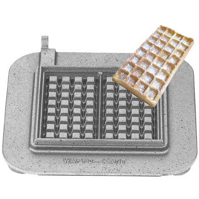 BAKING PLATE BELGIAN WAFFLE 2 waffles 'BakingSystem' **OUTLET**