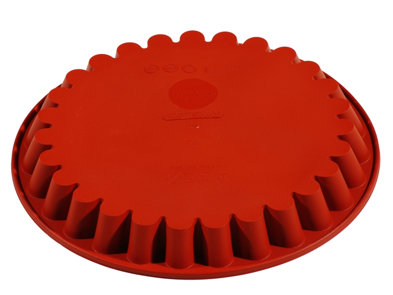 SILICONE MOULD ROUND FLUTED 1,35L ø260x30mm