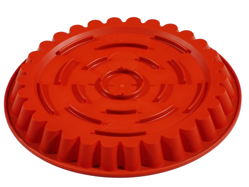 [PI-FRT054] SILICONE MOULD ROUND FLUTED 1,35L ø260x30mm **OUTLET**