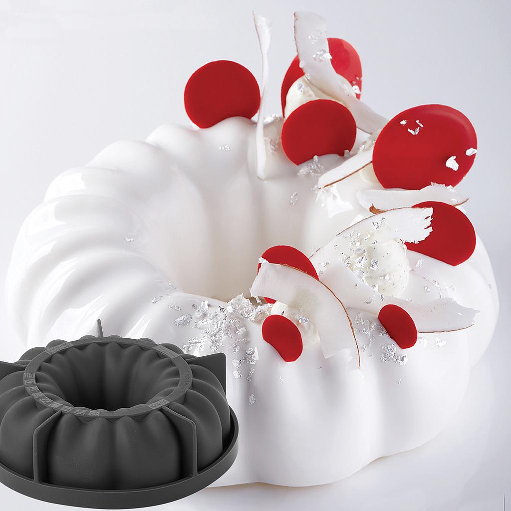 SILIKONFORM QUEEN ø180mm Pavoni 3D