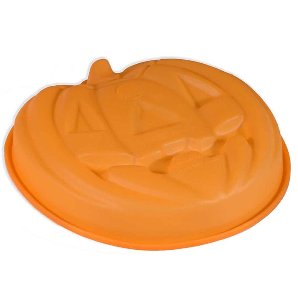 [PI-FRT128] SILICONE MOULD HALLOWEEN PUMPKIN ø240mm **OUTLET**