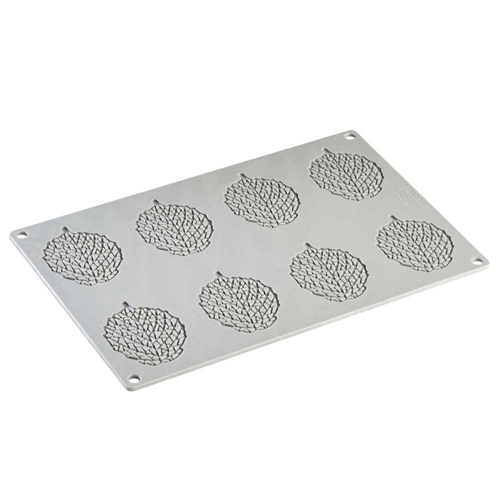 SILICONE MOULD 20x30 LEAF 8pcs 73mm