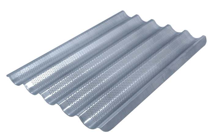 [BTRX-5034] FLUTED TRAY 40x60 5 BAGUETTE