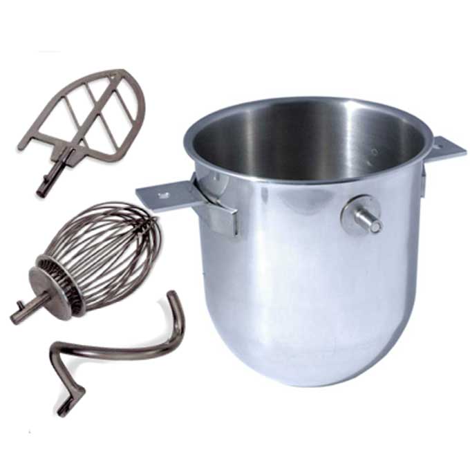 REDUCTION-KIT 20L to Conti PLANETARY MIXER PL40 1 bowl 3 tools