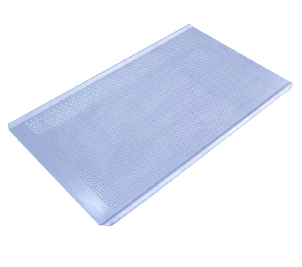 [PTRX-4029-rh] PERFORATED TRAY GN1/1 Long sides crease RilonHard