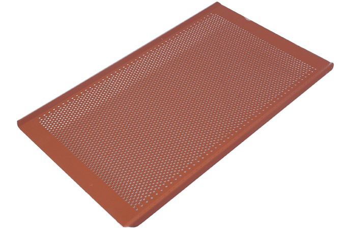 PERFORATED TRAY GN1/1 Long sides crease RilonElast