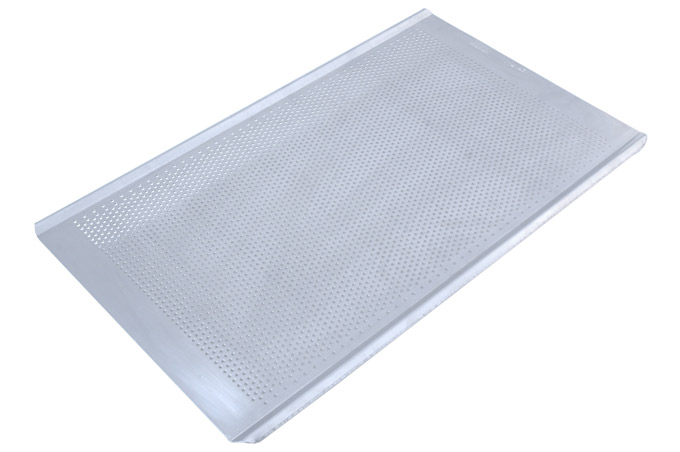 PERFORATED TRAY GN1/1 Long sides crease