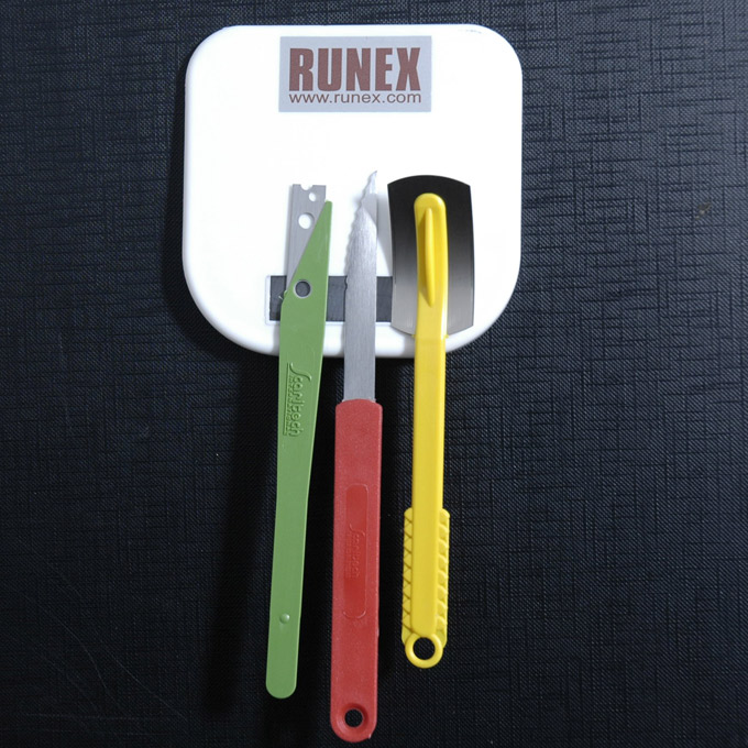 KNIVHOLDER 85x85mm MAGNETLISTE