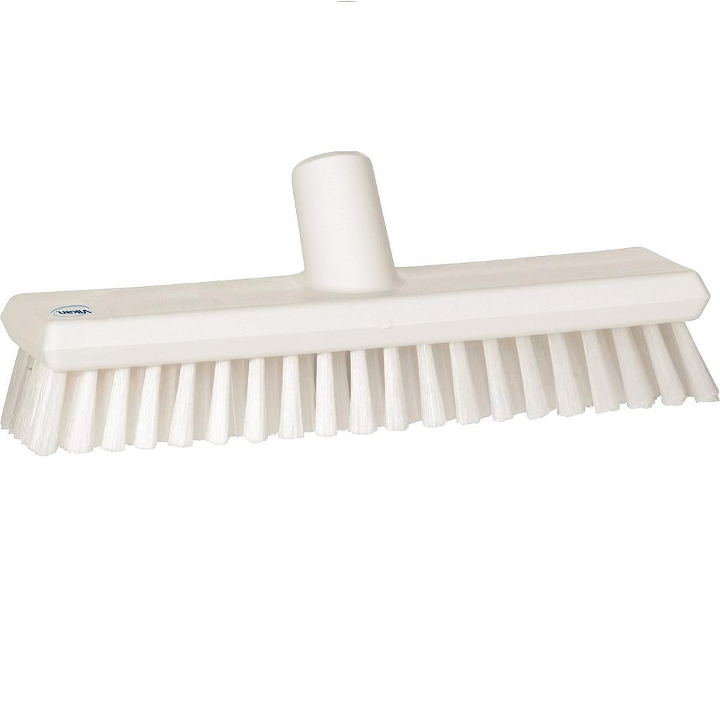 [VK-70435] GULVSKRUBB 270mm Med vannforbindelse Medium HVIT 