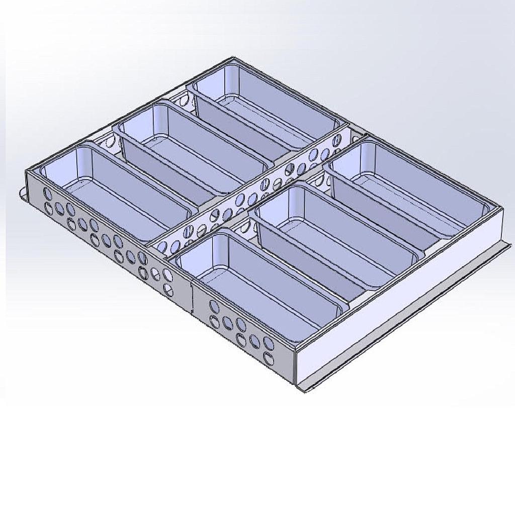 FORMSETT 50x70 6x1,7L DD-type 283mm RilonElast