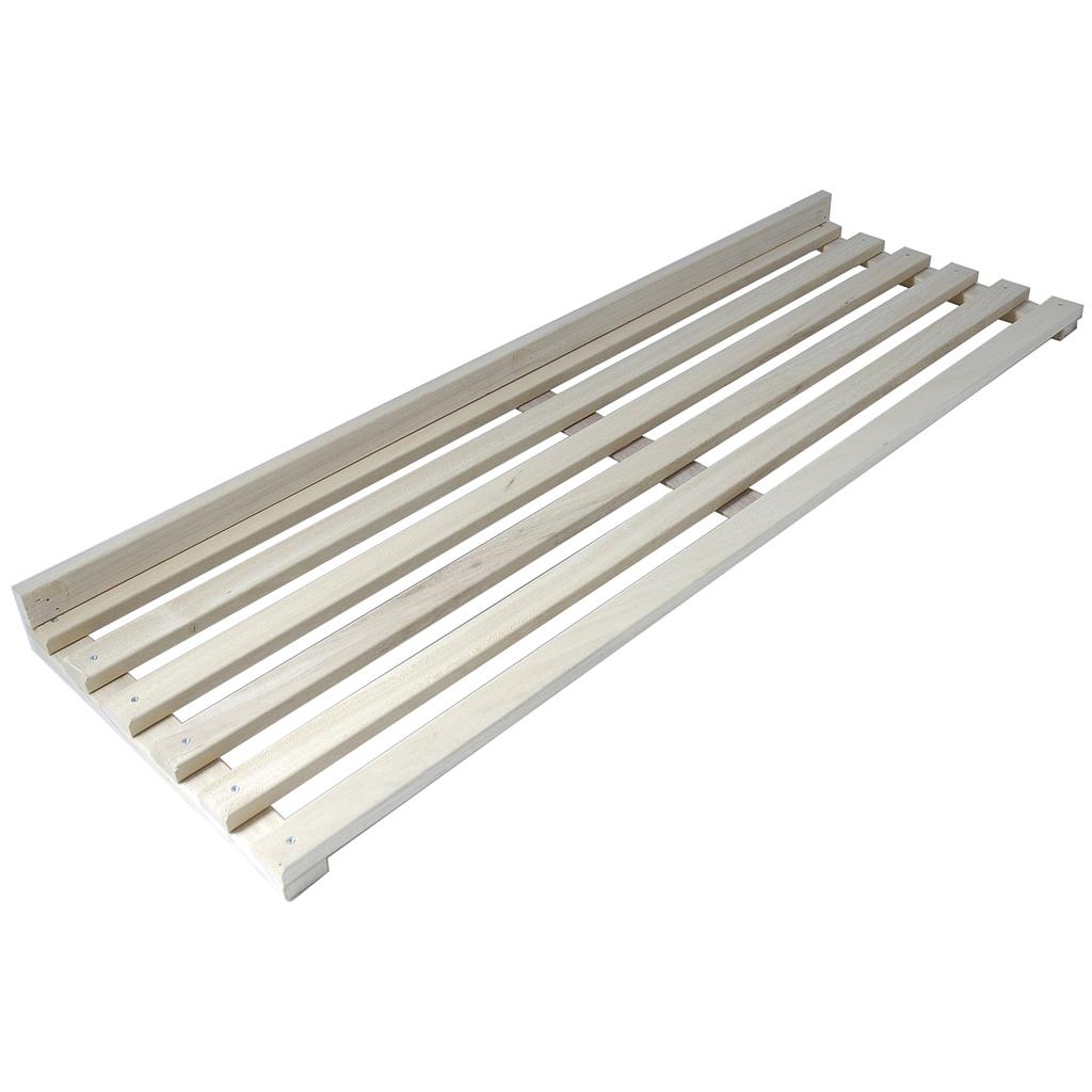 GRID SHELF 1200x400mm Wood WITH EDGE