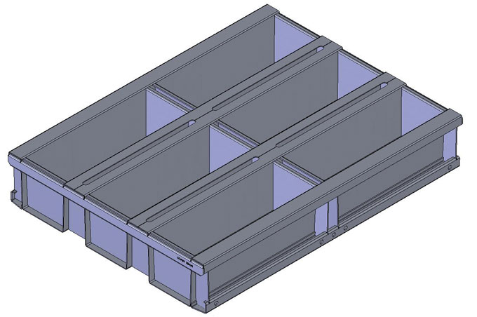 [SLRX-14729-re] FORMSÆT 46x61 6x2,6L SL-type 280mm RilonElast