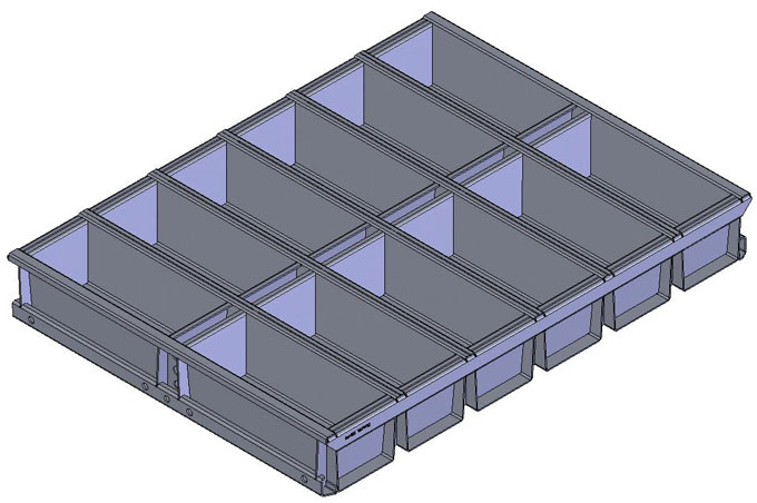 FORMSETT 46x61 12x1,2L SL-type 200mm RilonElast