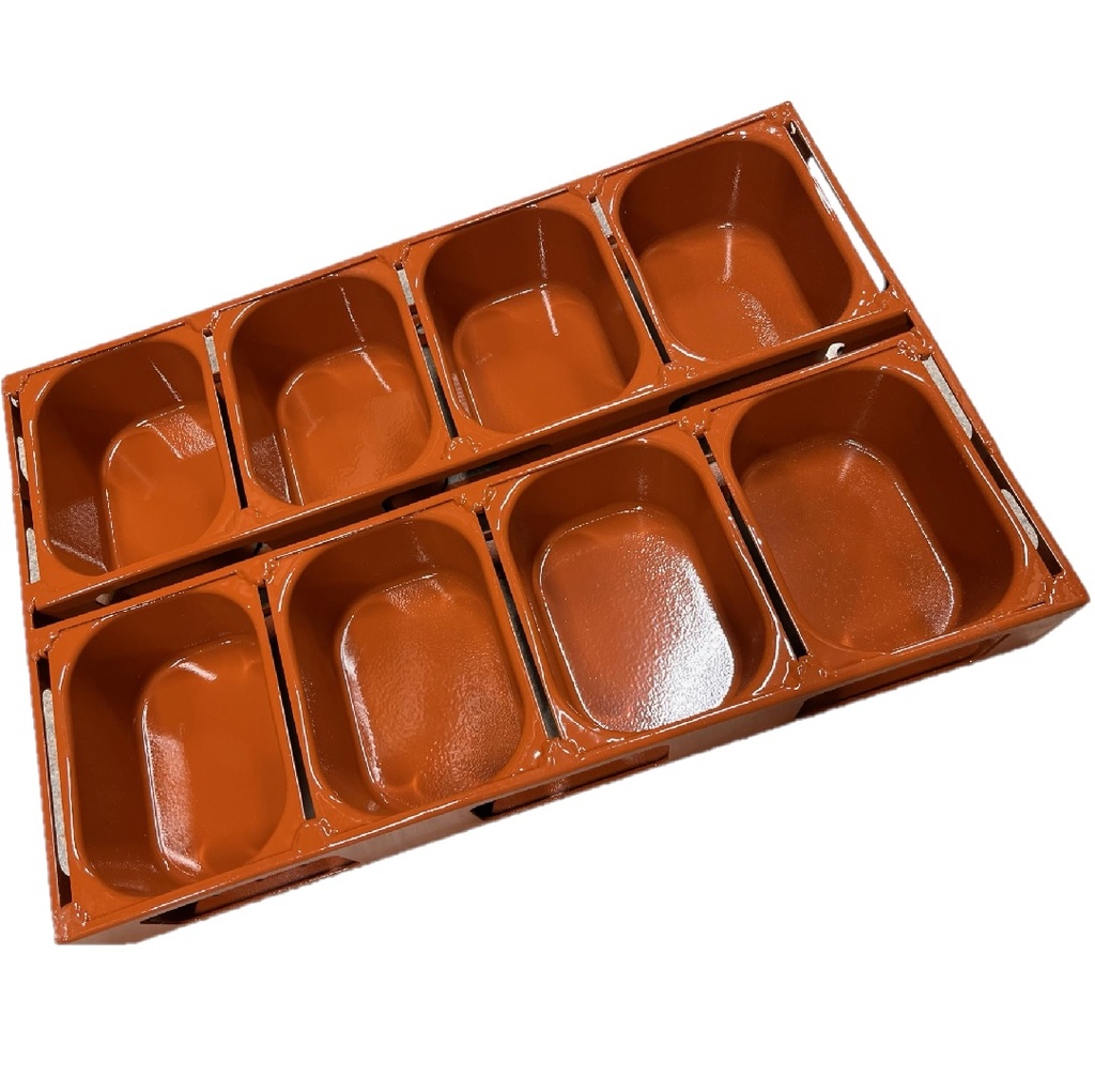 FORMSÆT 40x60 8x1,4L DD-type 175mm FARMHOUSE 400g RilonElast 