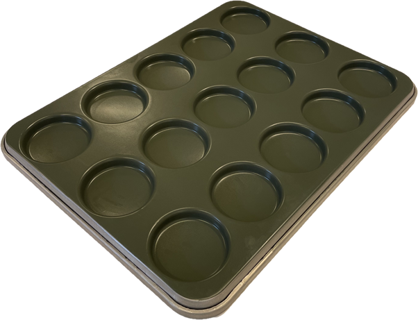 HAMBURGERPLÅT 45x60 ø102mm Durashield®