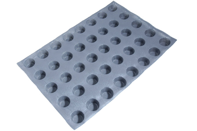SILICONE MAT  40x60 ROUND 40st ø46mm 