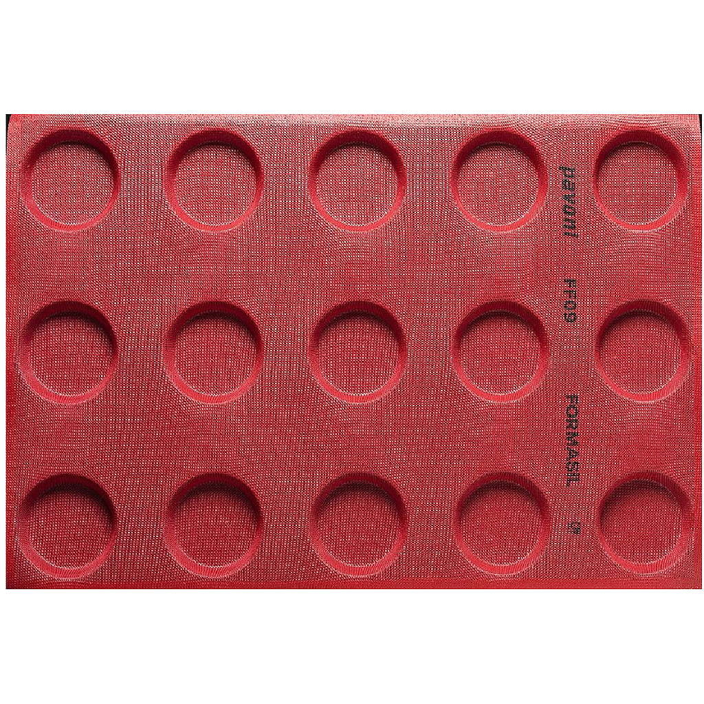 SILIKONMATTE 40x60 RUND 15st ø80mm