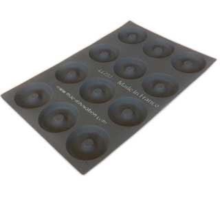 SILICONE MAT  40x60 BAGEL 12st ø110mm 
