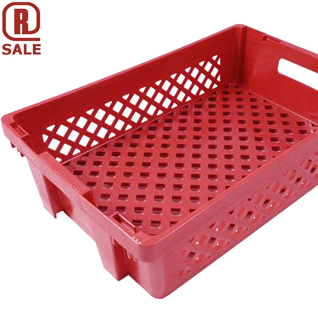 BRØDKASSE 40x60 27L RØD 