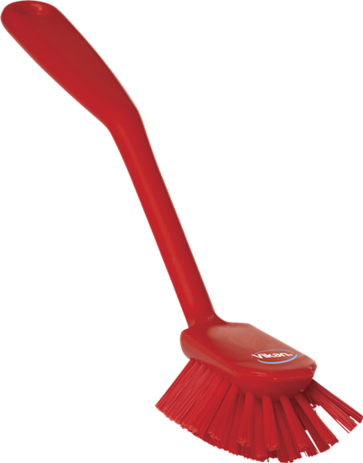 DISH BRUSH 280mm Medium  RED