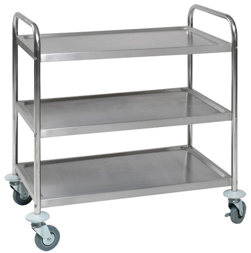[FS-KM60355] TABLE TROLLEY 3 SHELVES *Unassembled*