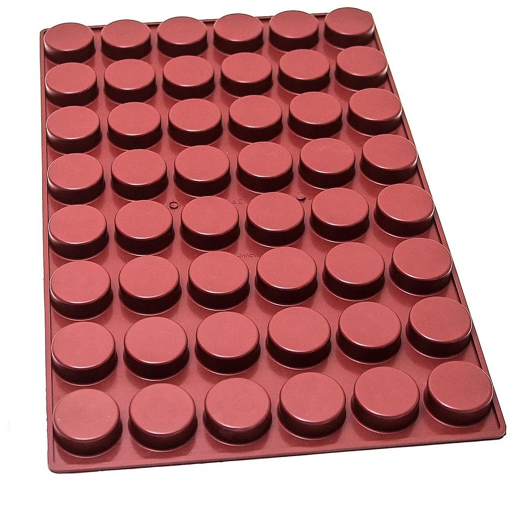 SILIKONMATTE 40x60 SYLINDER 48stk ø50mm 