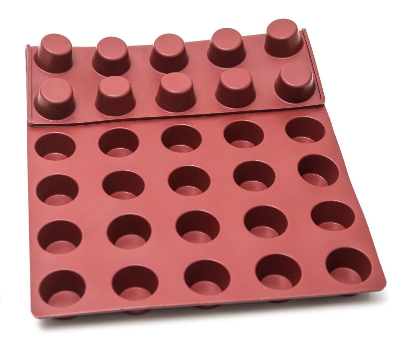 [MA-000602] SILICONE MAT 40x60 MUFFIN 40st ø49mm  