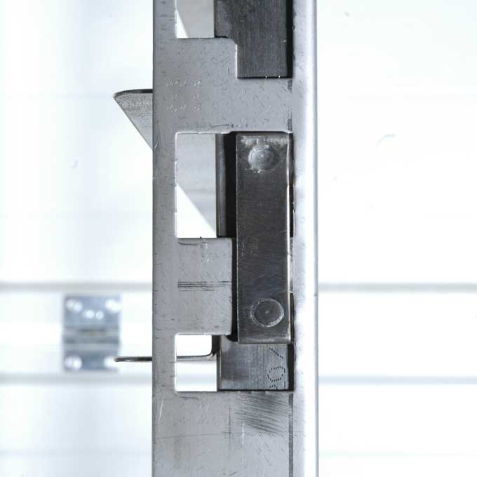 SKINNESTOP til 30mm skinner 1550mm