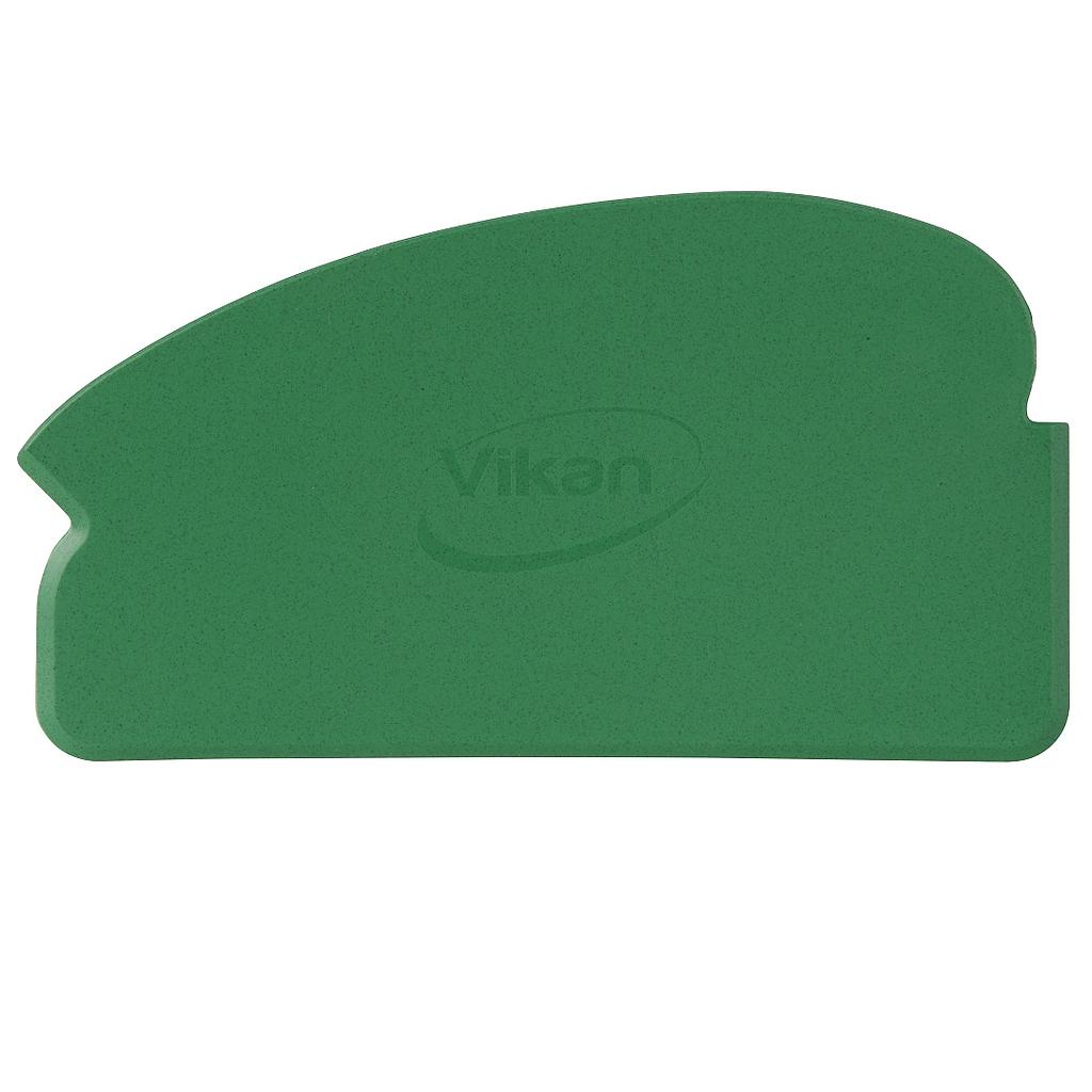 SCRAPER Metal detectable GREEN 10-pcs