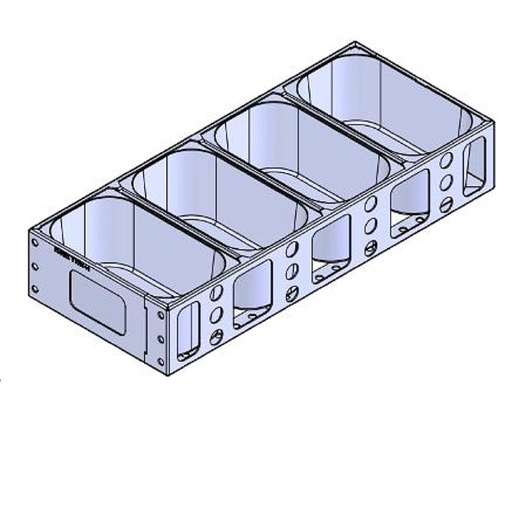 [DDRX-23021] TIN SET 59x25 4x2,9L DD-type 233mm FARMHOUSE 800g **OUTLET**