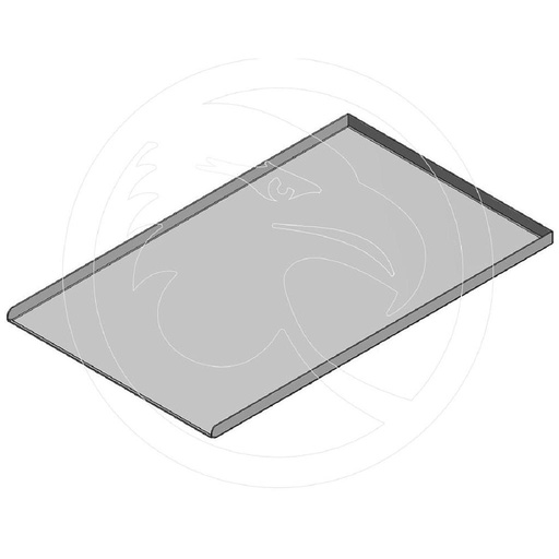 [SPRX-BTY542] PANNE 46x76 25mm 1 kortside åpen