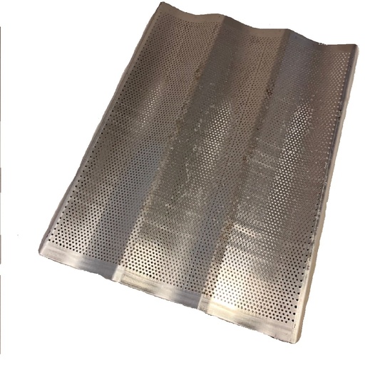 [BTRX-5082] FLUTED TRAY 45x60 3 LOAF