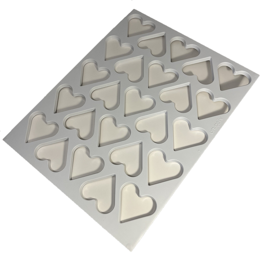 [DI-HEART] UTSTIKKER 45x60 HJERTE 25x 75x98x10mm Plast