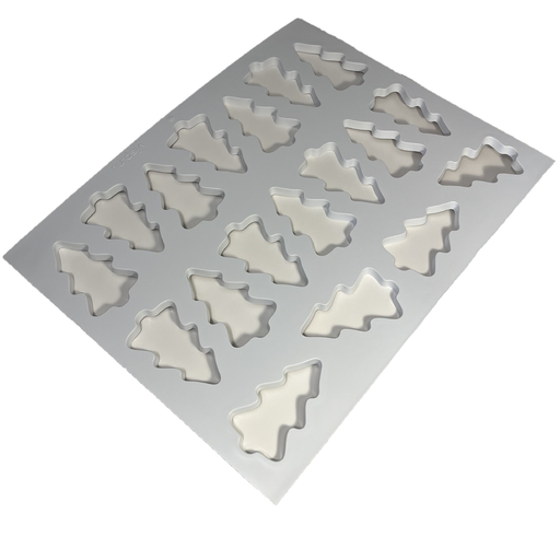 [DI-TREE] CUTTER 45x60 CHRISTMAS TREE 18st 125x70/60/42mm Plastic - 2st/paket