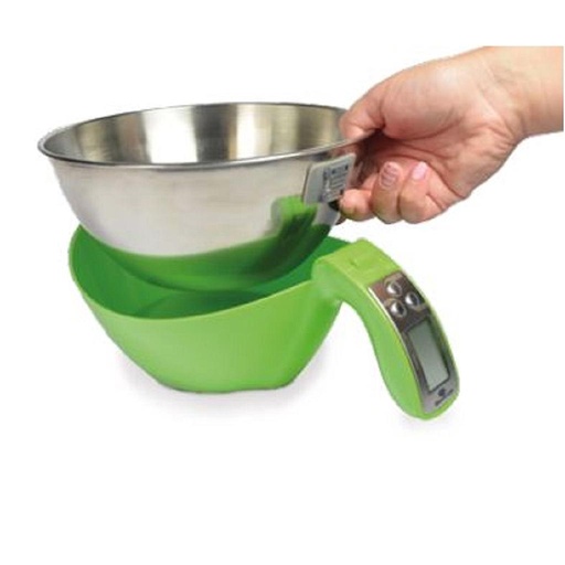 [GI-KS261027] VÆGT 5kg/1g Baxtran Løs Veje Ø210x115mm